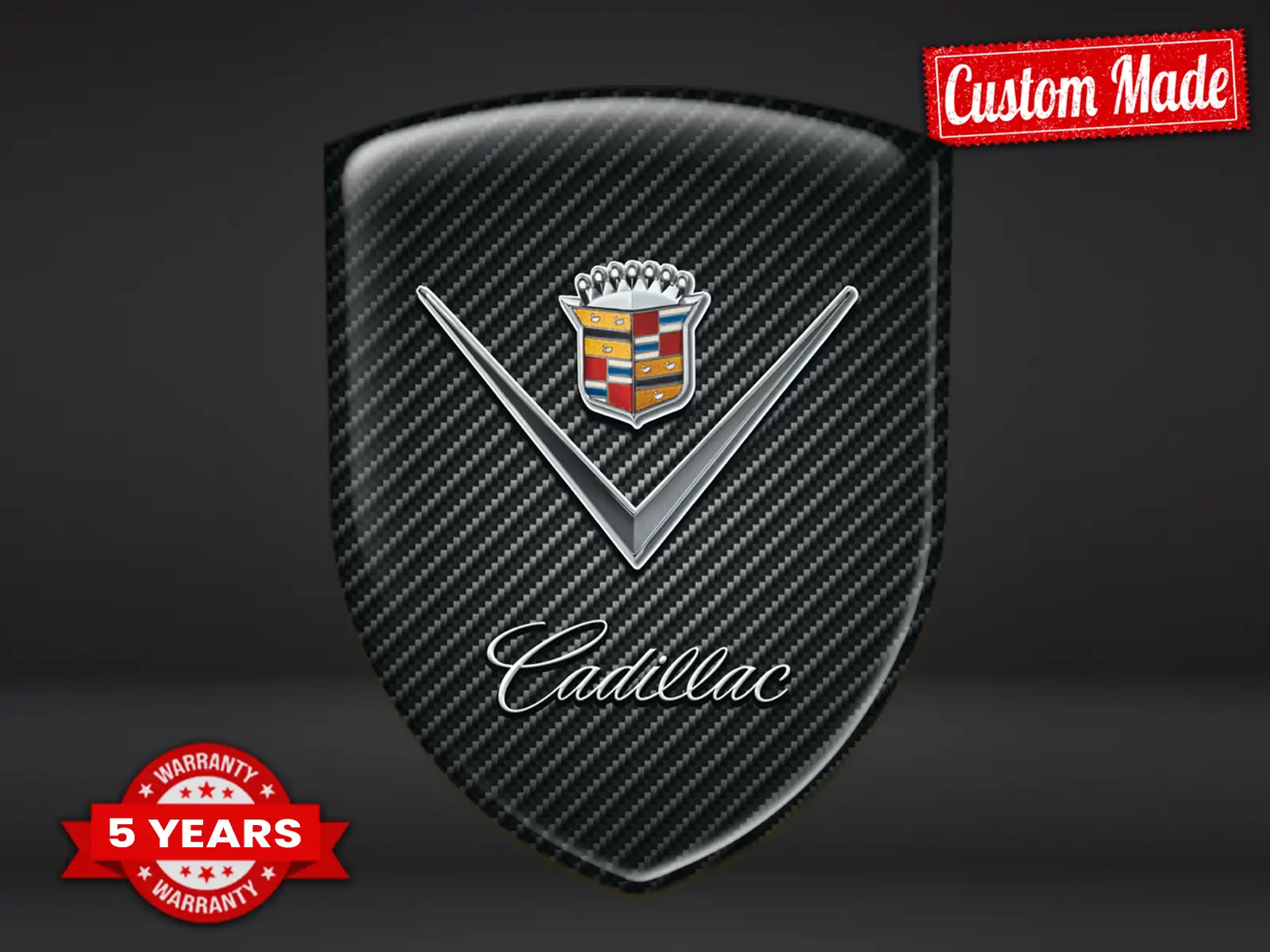 Cadillac Pegatina Parachoques Pro Máximo Resistente  ST